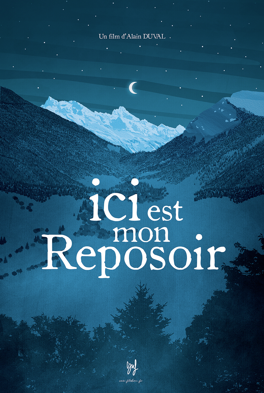 Affiche du Film “ ici est mon Reposoir ”