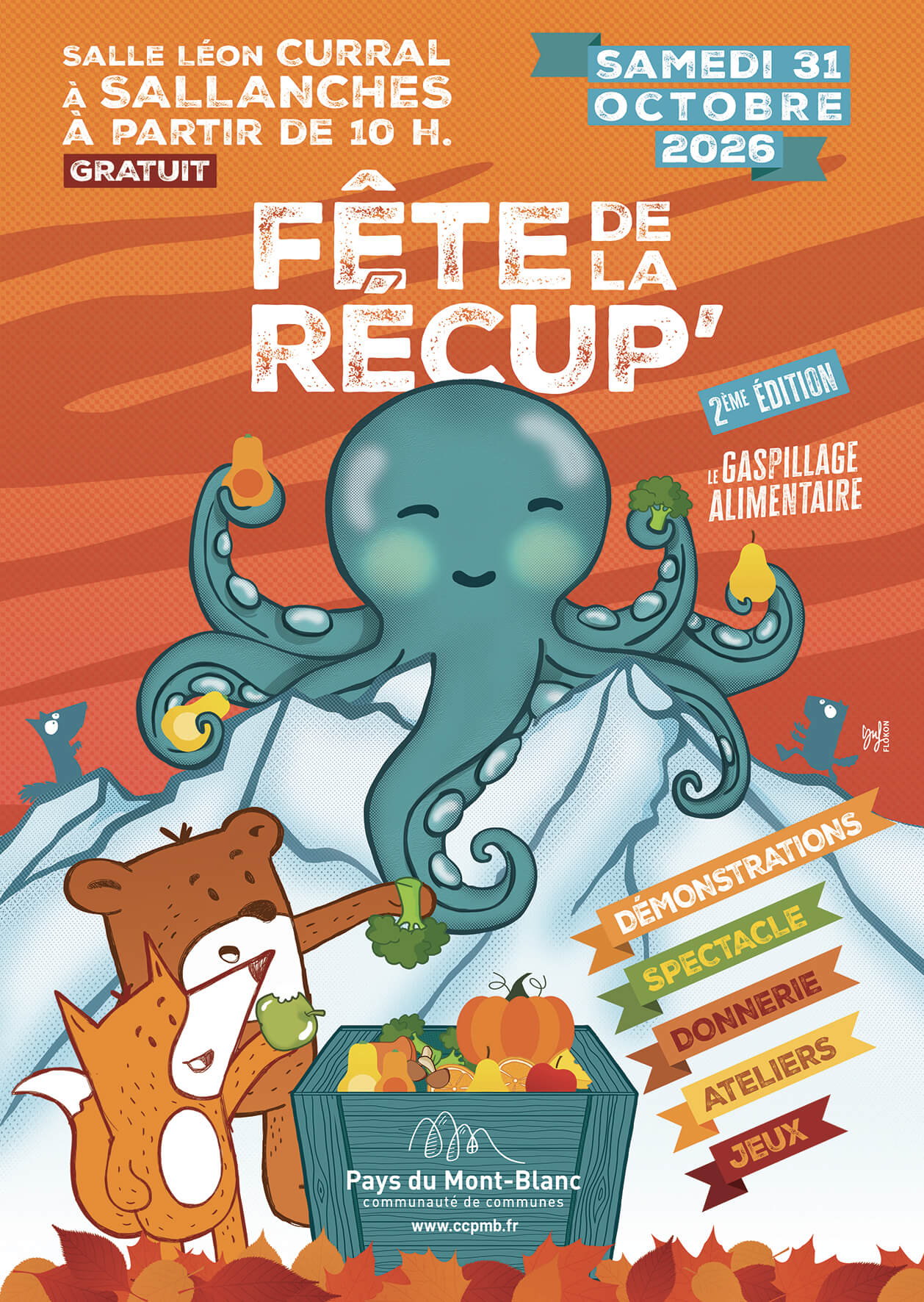 Charte graphique pour la Fête de la Récup